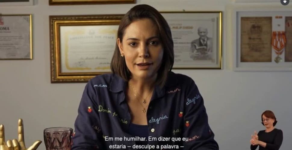 Michelle diz que foi maltratada por Flávio: “Entendi o recado”