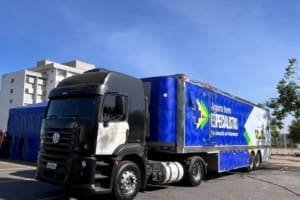 Aparecida recebe carreta para diagnóstico precoce de câncer