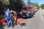 Motorista passa três dias só com água após acidente na GO-118