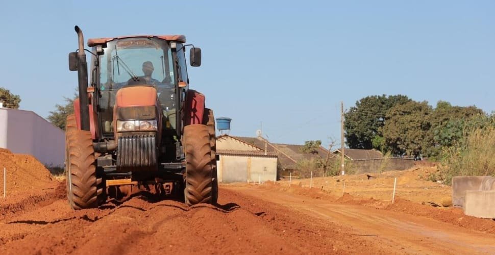 Obras de pavimentação avançam na região da Vila Romana