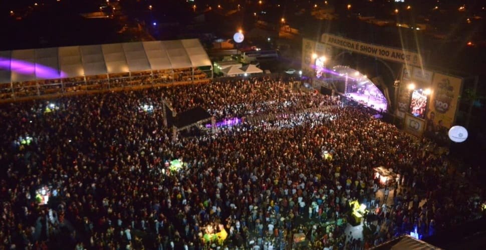 Aparecida é Show 2026 será realizado de 6 a 9 de agosto com grandes atrações