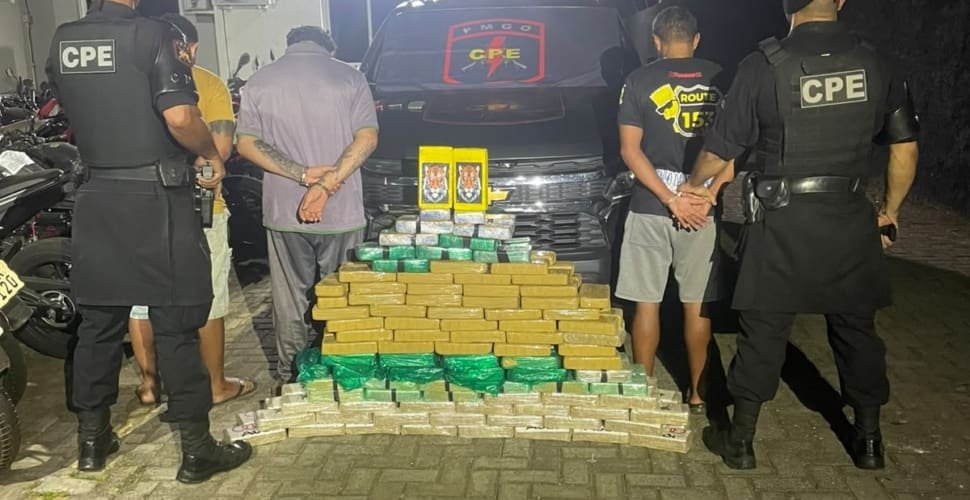 CPE de Aparecida apreende cocaína avaliada em R$ 6 milhões