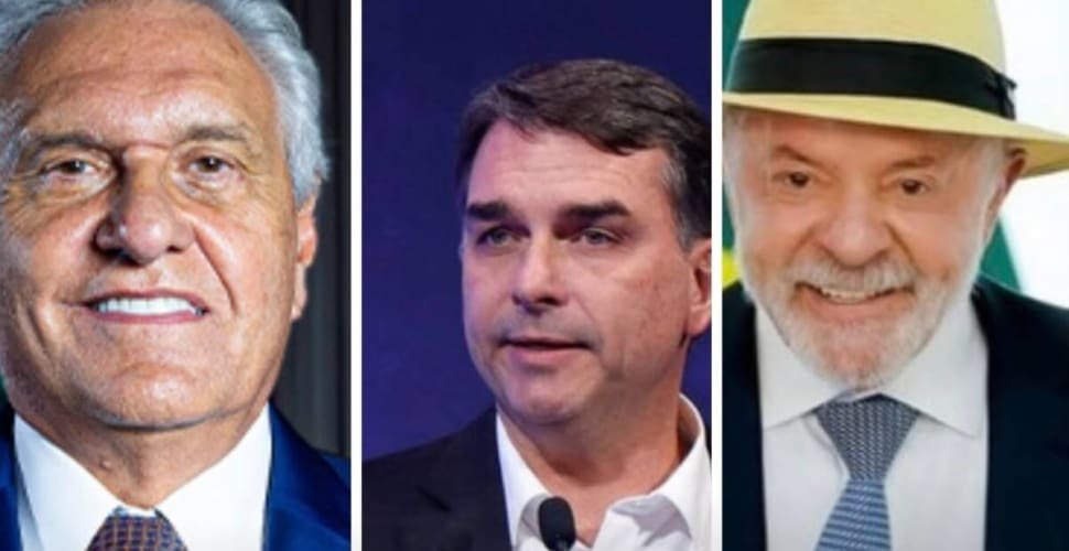 Pesquisa Quaest GO: Caiado tem 33%; Flávio Bolsonaro, 27%; e Lula, 23%