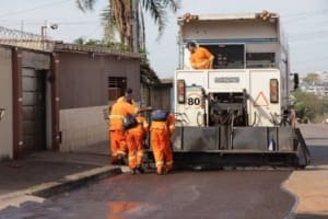 Prefeitura de Aparecida recuperação de 353 quilômetros da malha viária de Aparecida