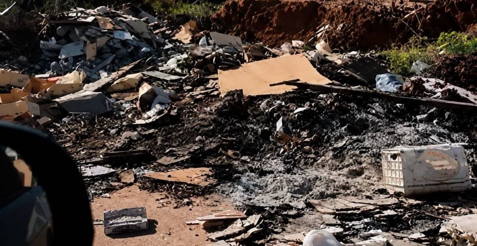 Prefeitura manda limpar área após descarte no Parque Primavera