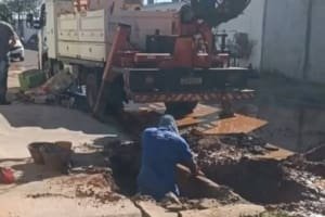 Saneago resolve problema após demanda do Fala Aparecida