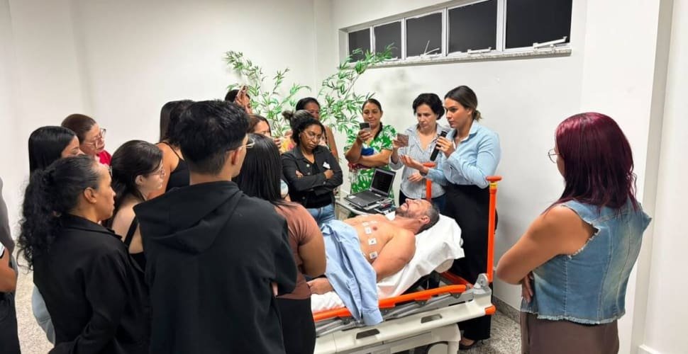 Saúde de Aparecida capacita equipes no HMAP contra infarto