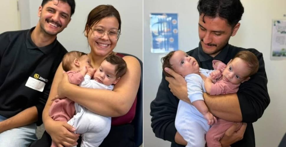 Siamesas de SP chegam a Goiás para realizar cirurgia de separação