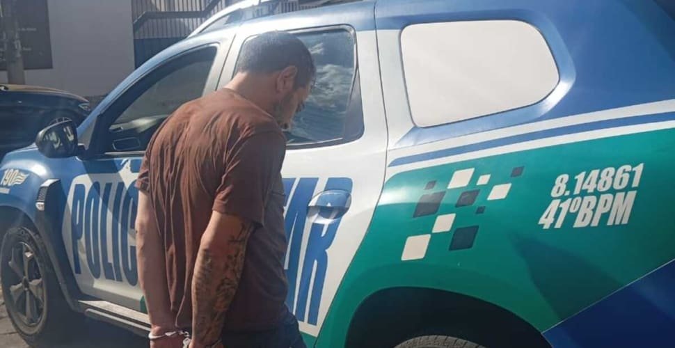 Após negociação, homem que invadiu comércio da ex-mulher é detido em Aparecida