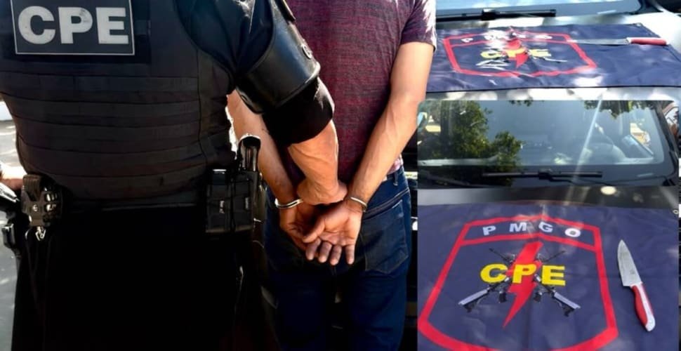 Filho é preso em flagrante após esfaquear o próprio pai em Aparecida