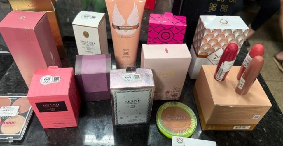 Mulher é presa em flagrante por furtar mais de R$ 1,3 mil em cosméticos em Aparecida