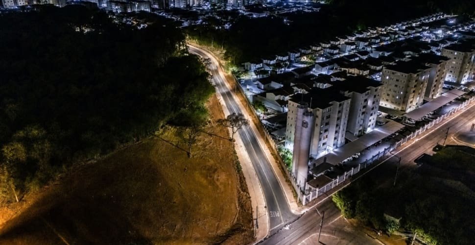 Prefeitura de Aparecida amplia iluminação de LED em mais 11 trechos