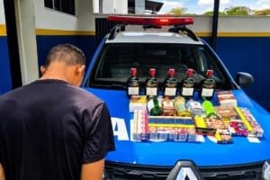 Após ser solto em audiência, suspeito de furtos volta a ser preso em Aparecida