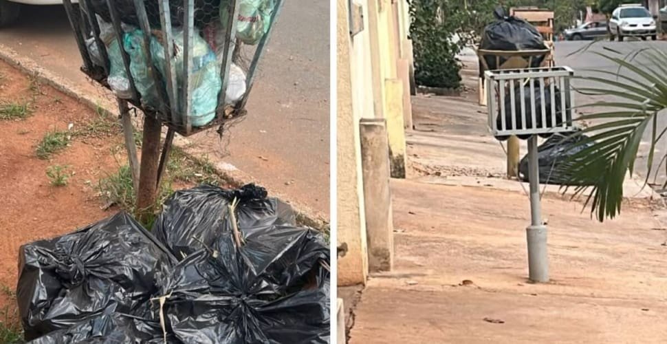 Moradores do Jardim Miramar reclamam de uma semana sem coleta de lixo