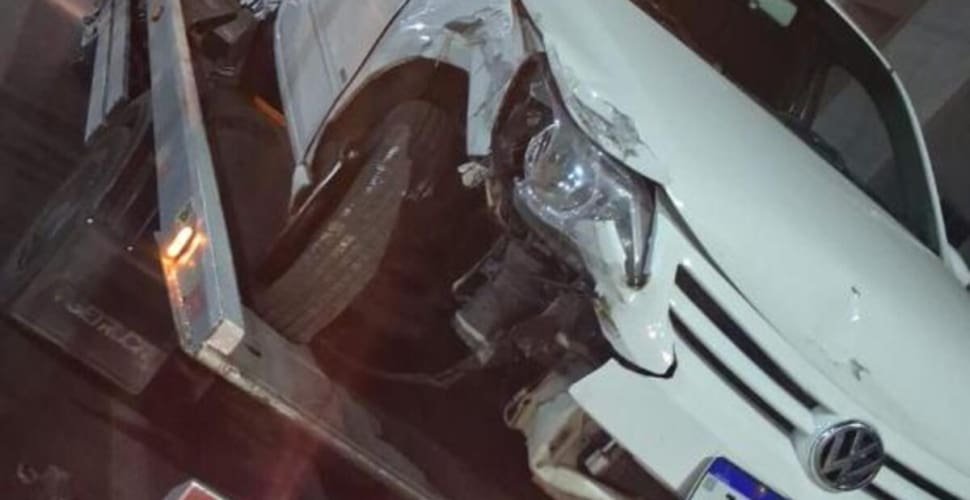 Motorista embriagado é preso após bater em carro e ferir mulher em Aparecida