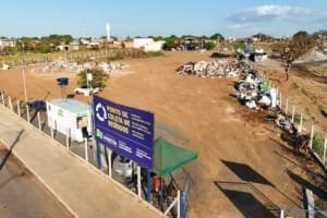 Ponto de Coleta de Aparecida recebe quase 500 toneladas em dois meses