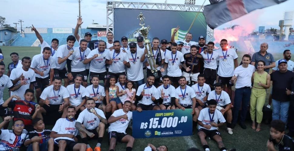 Rio Preto FC vence 35º Campeonato Municipal de Futebol Amador de Aparecida