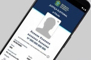 E-Título pode ser baixado até no dia da votação