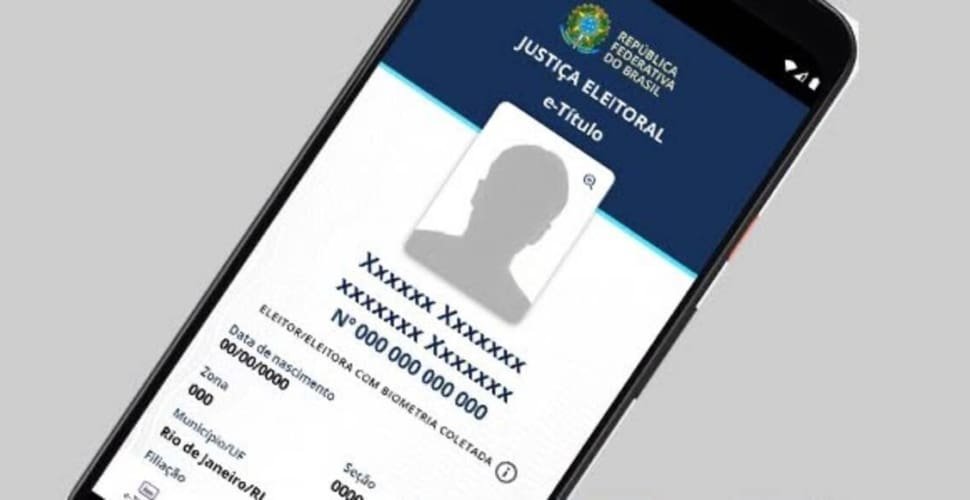 E-Título pode ser baixado até no dia da votação