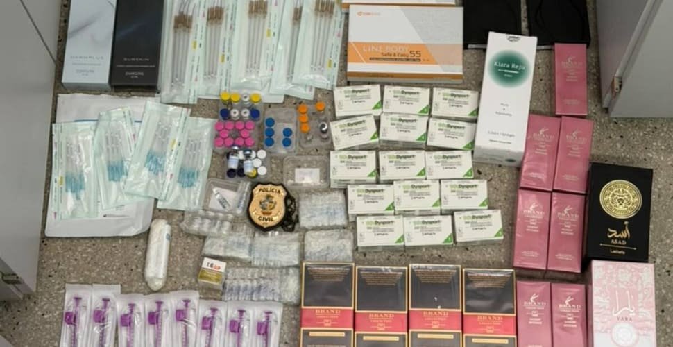 Mulher é presa suspeita de fornecer medicamentos irregulares para procedimentos
