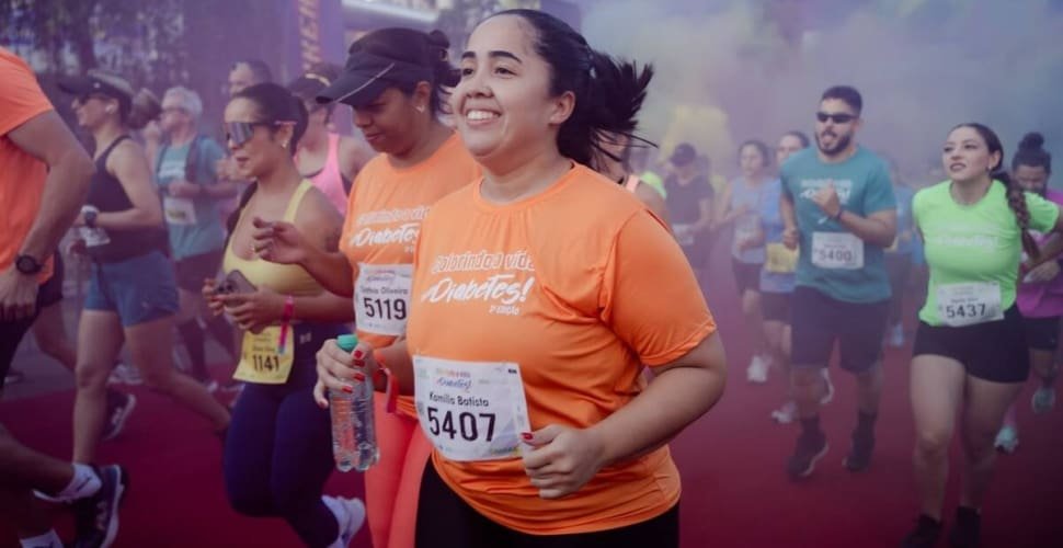 Saúde estadual abre inscrições para 5ª Corrida Colorindo a Vida sem Diabetes